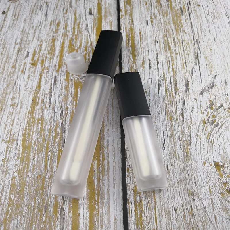 

10/30/50pcs 3ml 4.5ml Empty Lipgloss Bottle DIY Lip Gloss Container Frosted Refillable Bottles Lipgloss Bottle