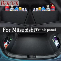 Car Trunk Partition For Mitsubishi Outlander Lancer EX  2010-2023 Trunk Storage Board Plate Tail Box Accessories