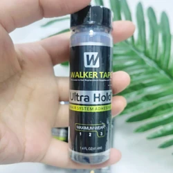 Walker Tape Ultra Hold Hair System Adhesive Hair Replacement Lace Glue for Hair Toupee or Lace Wigs waterproof 1.4LF.OZ 41.4ml