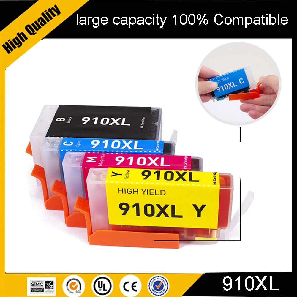 

Совместимый картридж 910 910XL для принтера HP Officejet Pro 8010 8020 8025 8028 8022 8024 8026 8012 8018 8031 8033 8034 8035