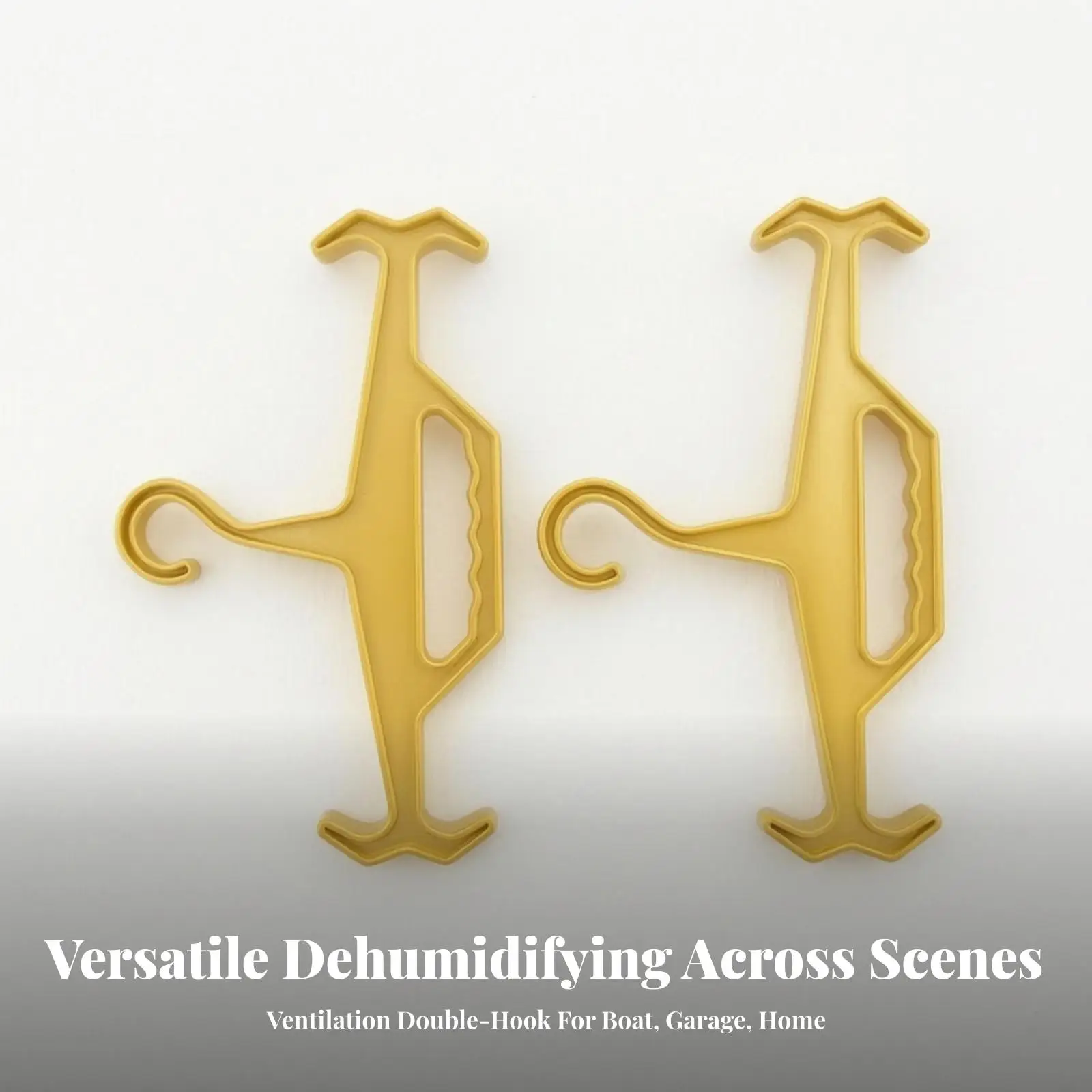 2 Pieces Space-Saving Scuba Hanger | Wetsuit Hanger, for Dive Rooms, Closet