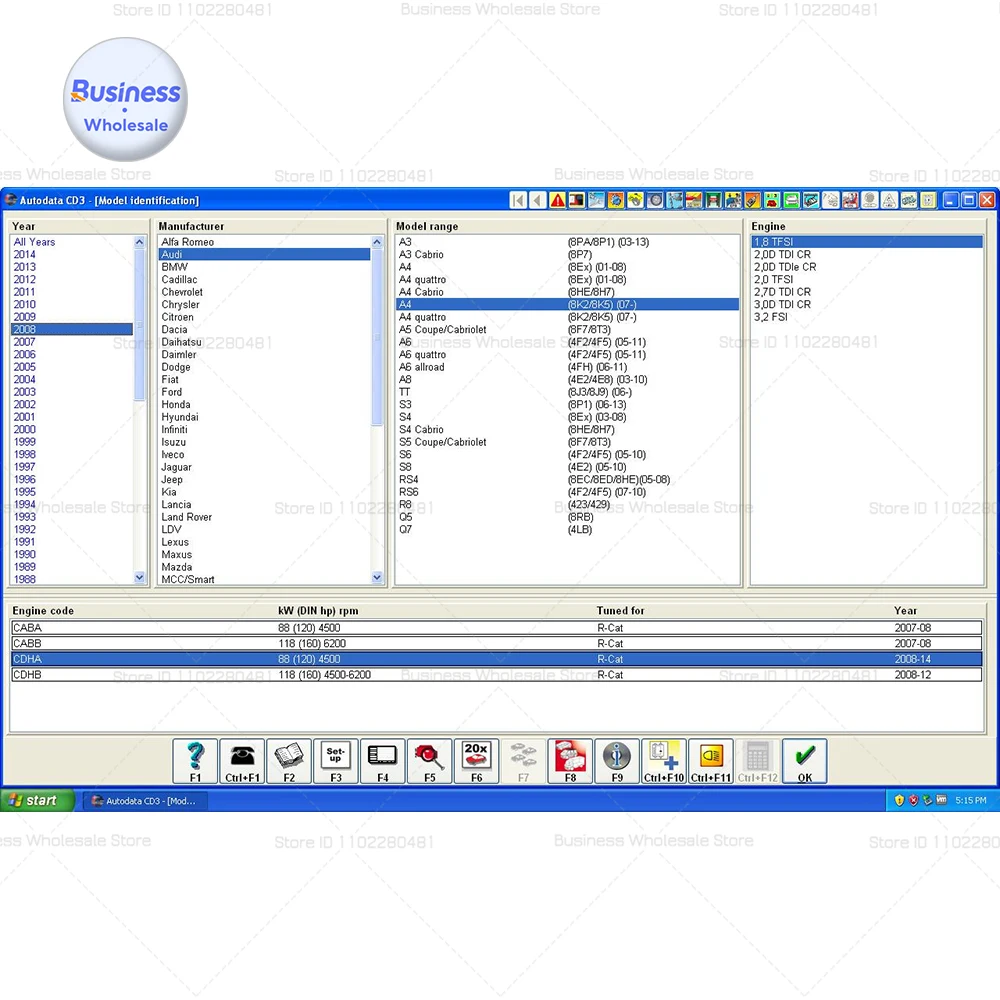 Automotive Database 2026 Auto Data 3.45 Technical Car Diagnostic Tools Software Link CD USB Suitable for Various European Cars