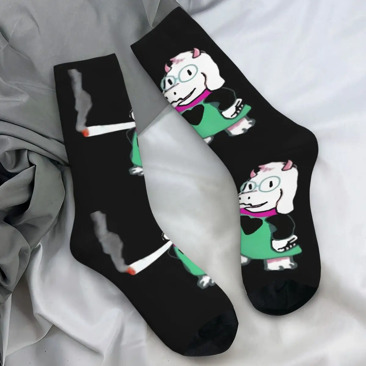 

Ralsei Weed Deltarune игровые чулки женские и мужские носки мягкие дышащие повседневные носки зимние противоскользящие носки для скейтборда подарок