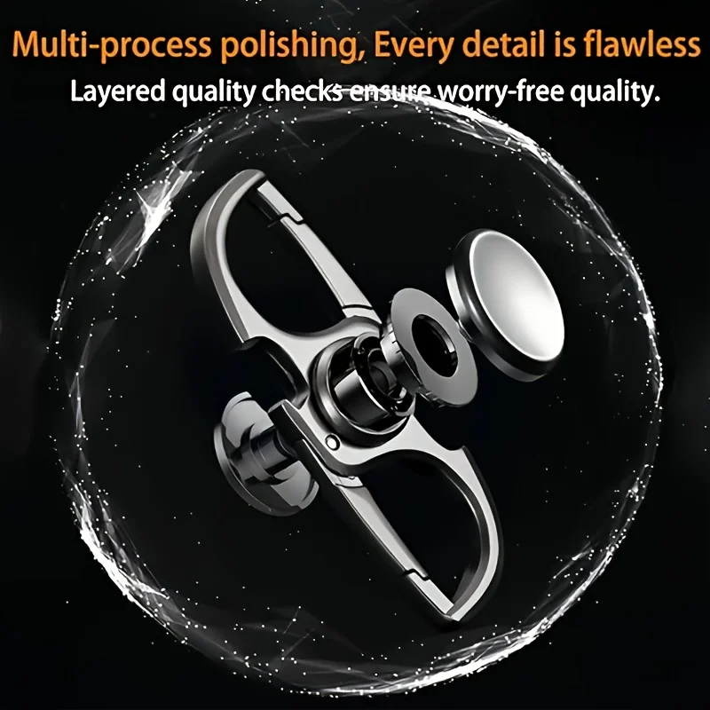 

Многофункциональный брелок EDC из сплава, вращающийся гироскоп для пальцев, игрушка для тренировок на рабочем столе, для повседневного использования.