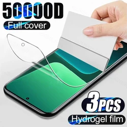 Película de hidrogel para Motorola Moto, Protector de pantalla para modelos E13, G13, G23, G53, G73, 5G, E22i, E22, E22s, E32, E32s, G22, G32, G42, G52, G72, 3 unidades