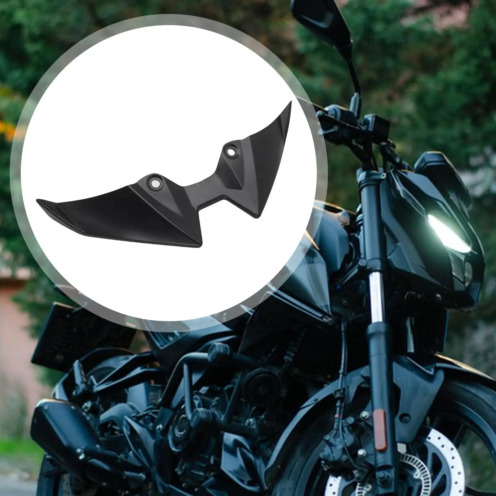 Motorcycle Front Lip Spoiler for Z900 Z900SE Lower Lip External Decoration Wing Weather Resistant Easy Installation