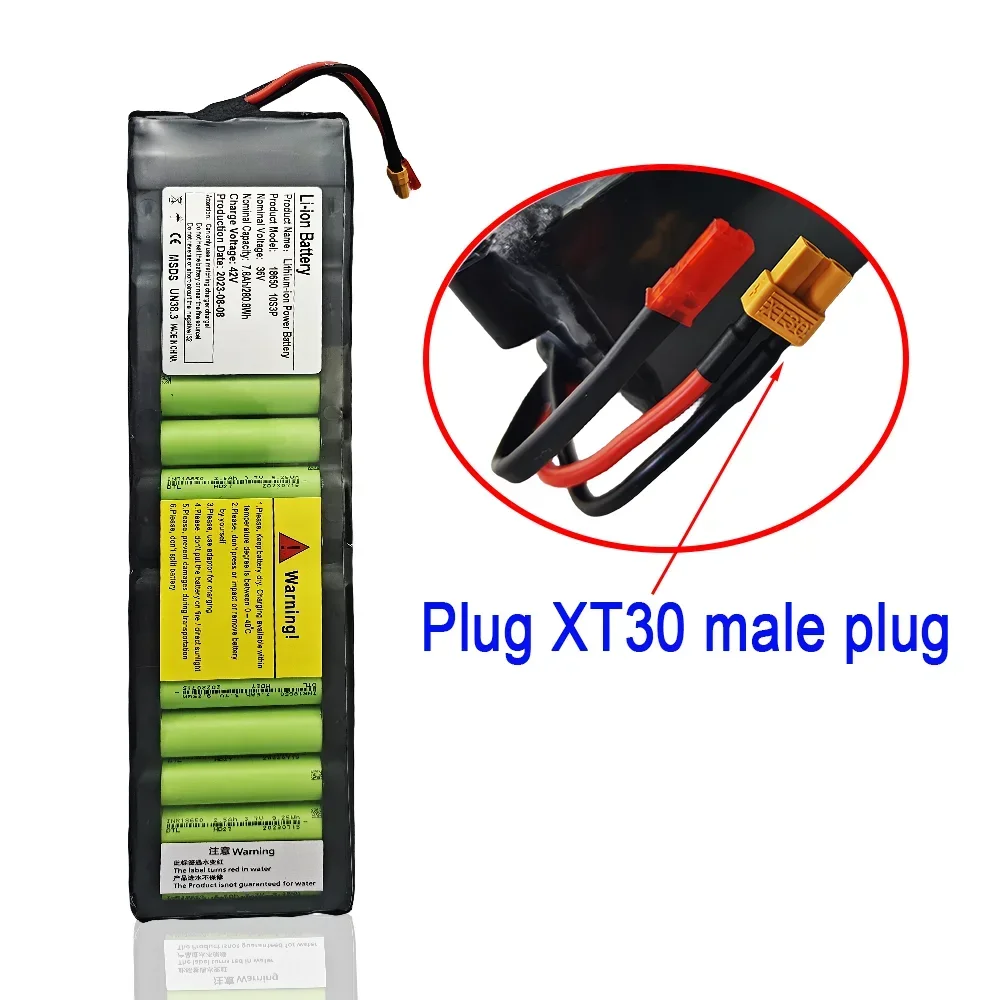 36V 7800mAh Li-ion Battery Pack Built-in BMS Protection Long-Lasting Range Without communica，For Xiaomi M365 Electric Scooter