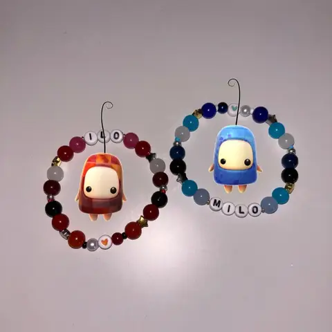 Ilomilo Handmade Bracelet 2-in-1 Set, Inspired by  Song "Ilomilo" and Games