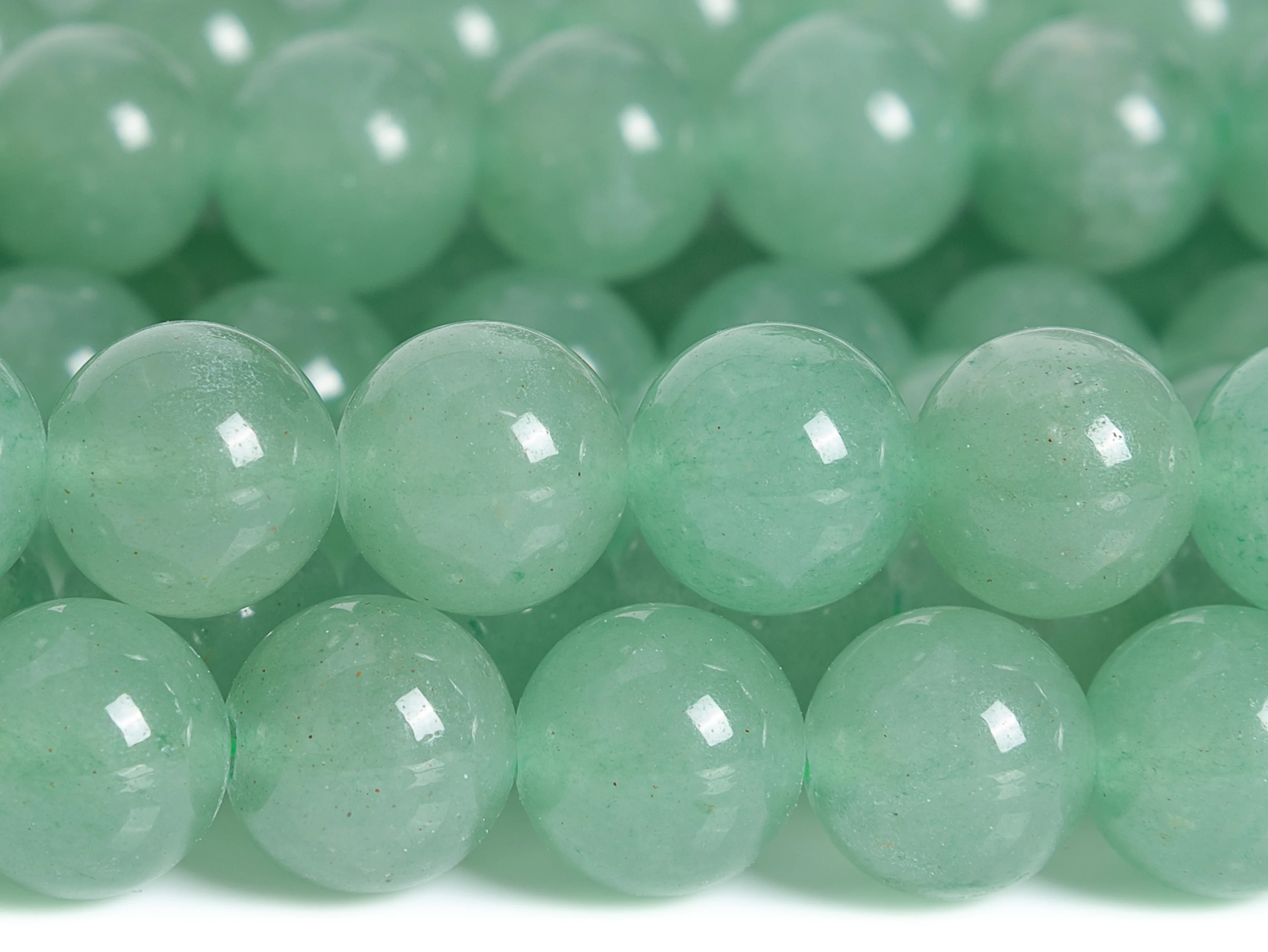 8mm 10mm Parsley Bunch Aventurine DIY Beads Genuine Natural Grade AAA Gemstone Full Strand Round Loose Beads for Jewelry Making