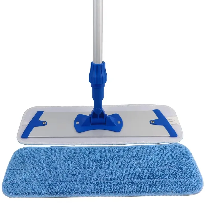 

Manufacturer custom flat microfiber mop refill head cleaning floor cloth