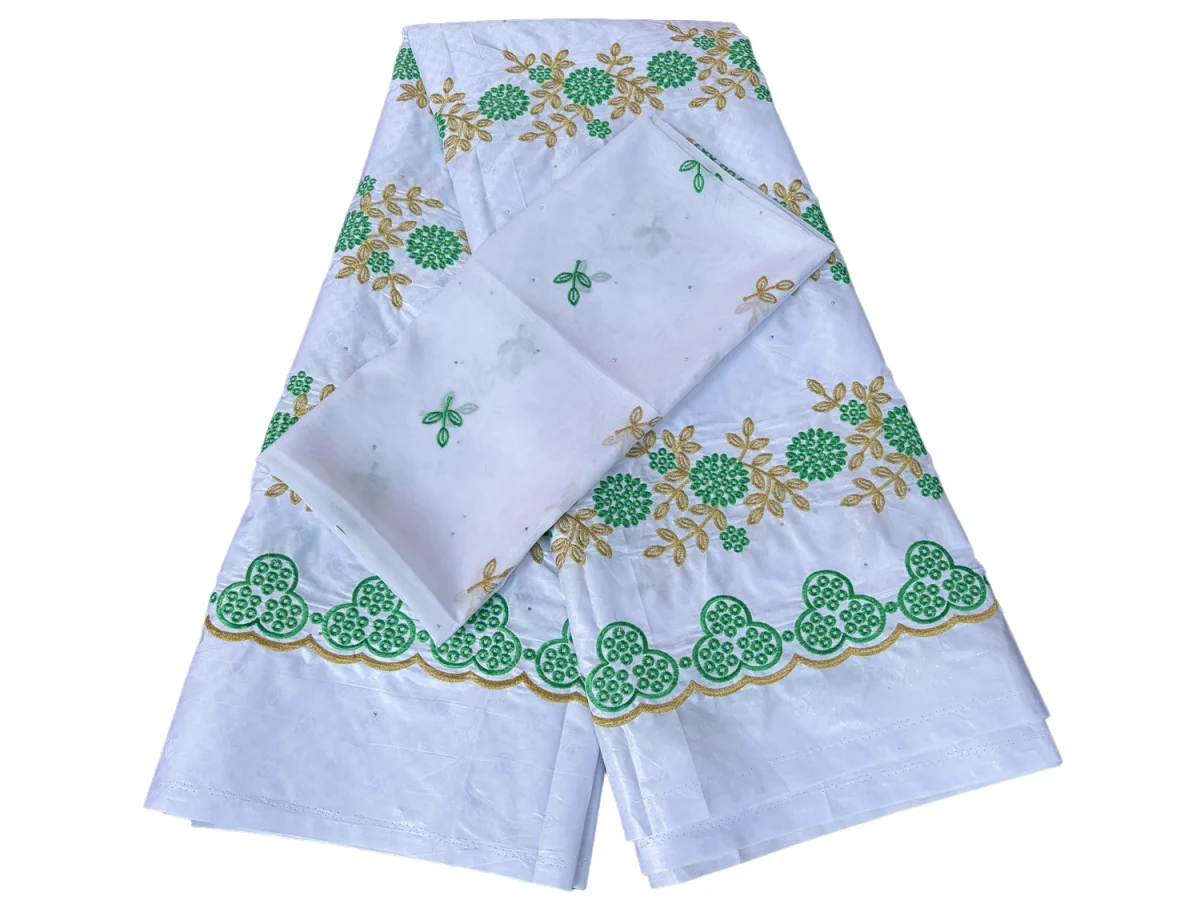 Original Widen Fragrance Bazin Riche Tissues African DIY Fabric High Quality Embroidery African Brocade Nigerian 5+2 Yards/Lot