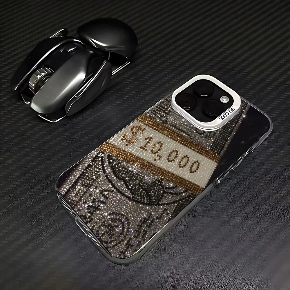 Fashion US Dollar Pattern Phone Case For iPhone 16 15 14 13 12 11 mini Pro Max X XR XSMAX 8 7 Plus Anti Fall Matte Back Cover