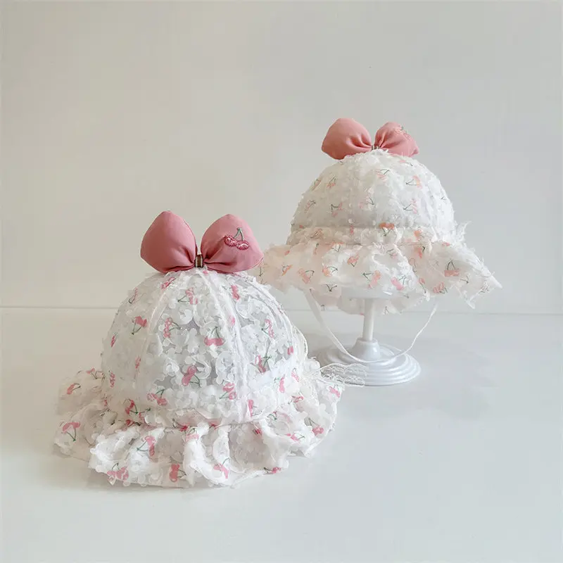 2025 أربعة مواسم البوليستر الكرتون قبعة بحافة صياد قبعة السفر في الهواء الطلق قبعة قبعة واقية من الشمس القبعات للبنين والبنات 11