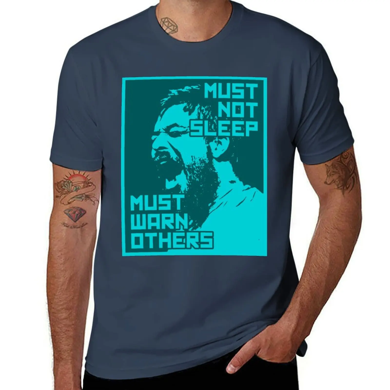 

Aesop Rock Must Not Sleep T-Shirt Sports Basic Short Sleeve T-Shirt