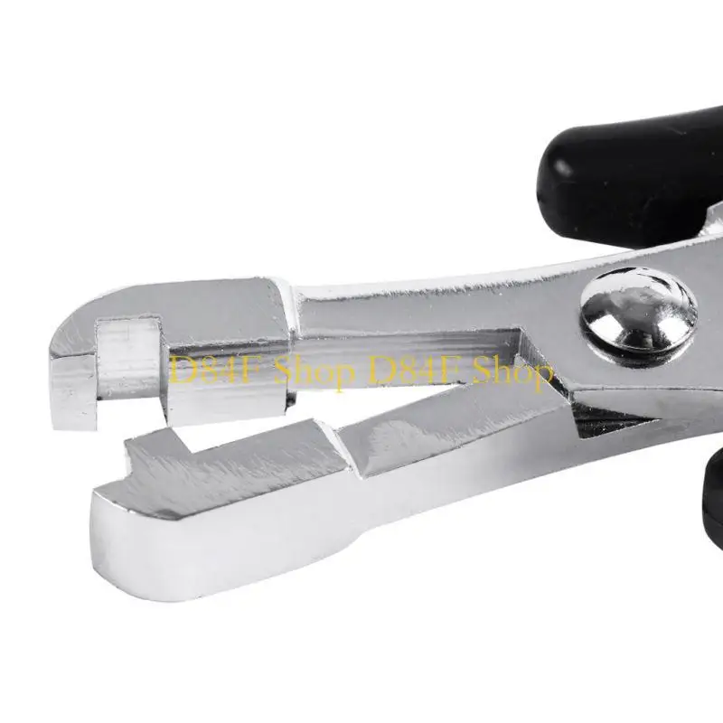 D84F Joint Pliers with Handles U Shaped Pliers 4mm Quick to Remove for Micro Ring and Keratin Adhesive