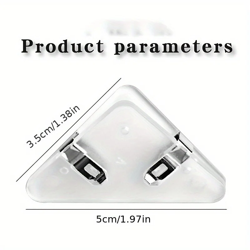 Clips de esquina triangulares Kawaii, Clips de papel para archivos, índice de archivos, abrazadera para fotos, soporte de página, papelería coreana, organizador de escritorio de oficina, 10 Uds.