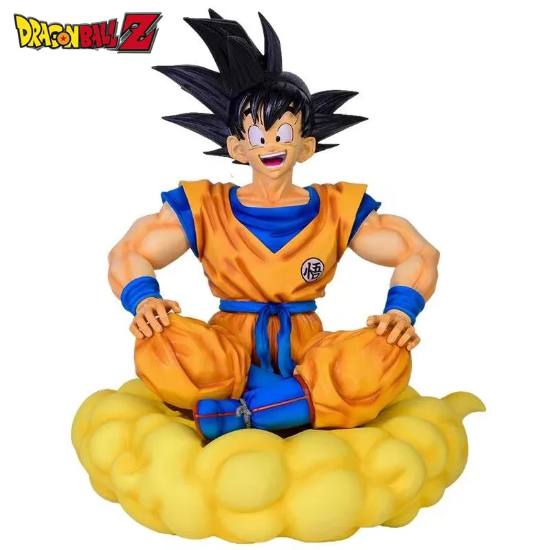 

Dragon Ball Sitting Cloud Goku GK Somersault Cloud Oversized Figure Statue Model Ornament Anime Peripheral Decoration Collection