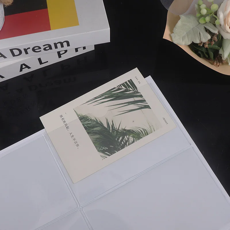 50 قطعة أصحاب ملصقات PVC شفافة ذاتية اللصق شفافة لمستلزمات الشحن قائمة التعبئة تسميات المستودعات التجارية #5