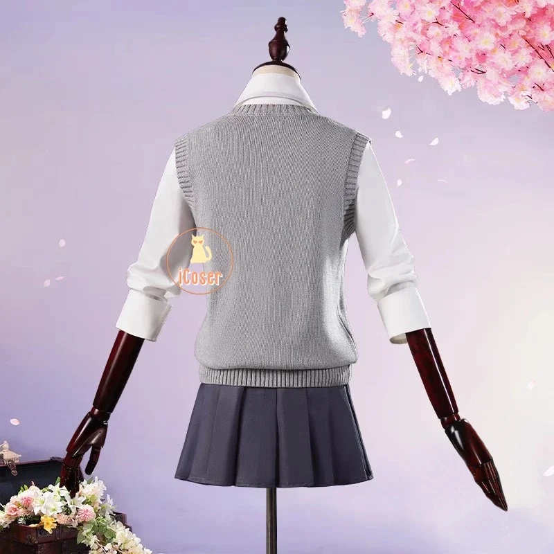 2025 New Yori Asanagi Cosplay Costume Wig Anime Whisper Me A Love Song Dress School Uniform SSGIRLS Halloween Party Women Gir AA