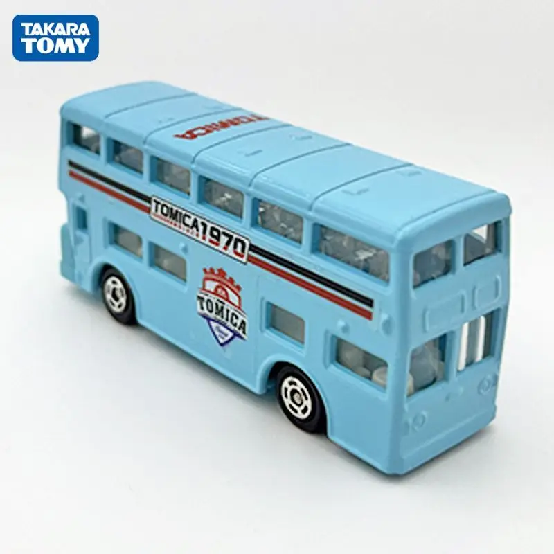 TAKARA TOMY No.90 LONDON BUS Auto Giocattoli in lega Veicolo a motore Pressofuso in metallo Modello Regalo per bambini Giocattoli per ragazzi