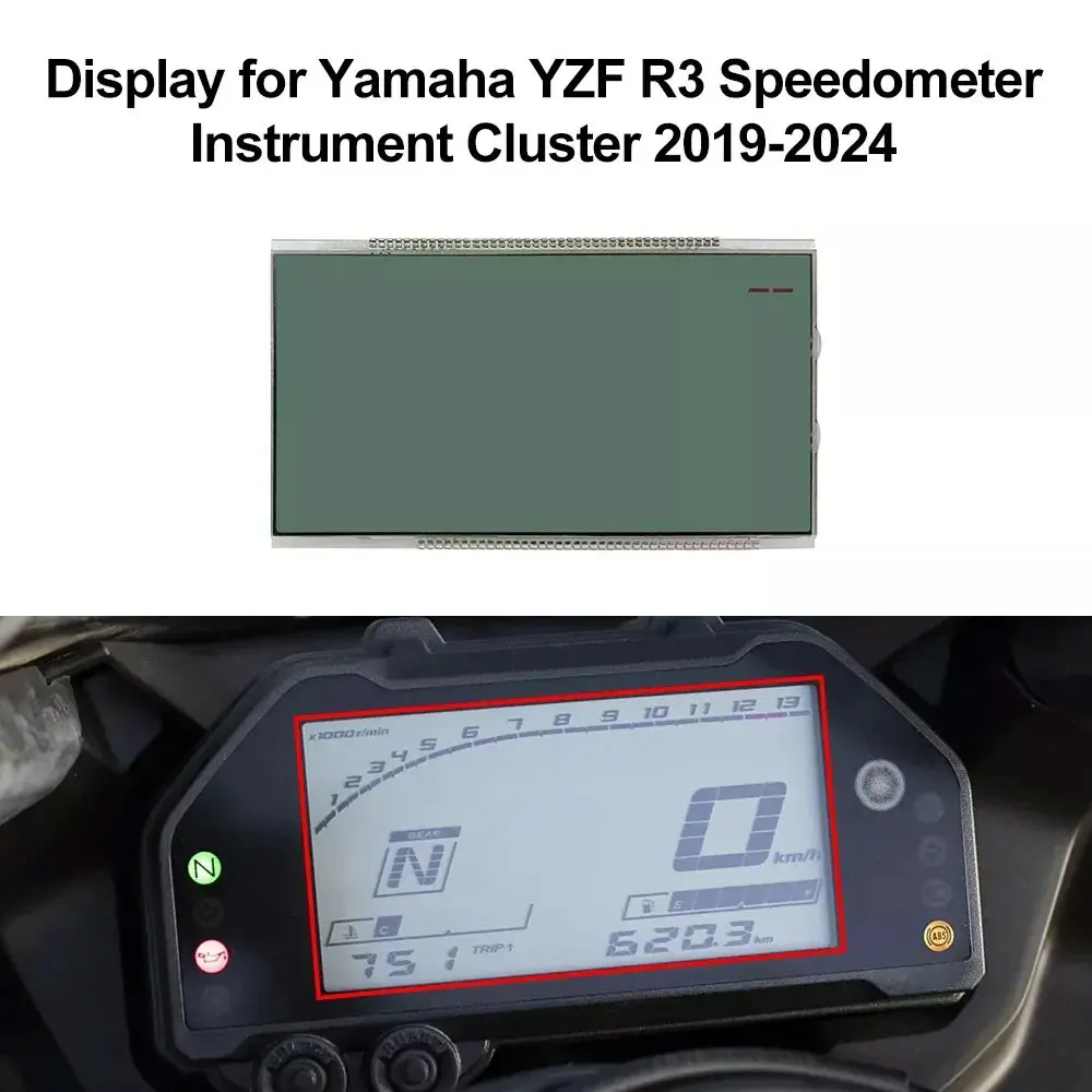 

Instrument Cluster Display for Yamaha YZF R3 R25 Speedometer
