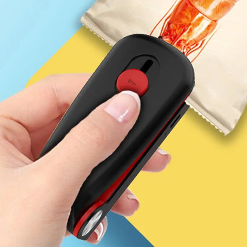 Small Bag Sealing Tool Handheld Food Bag Heat Sealing Machine Handheld Vacuum Heat Sealing And Cutter For Home Kitchen