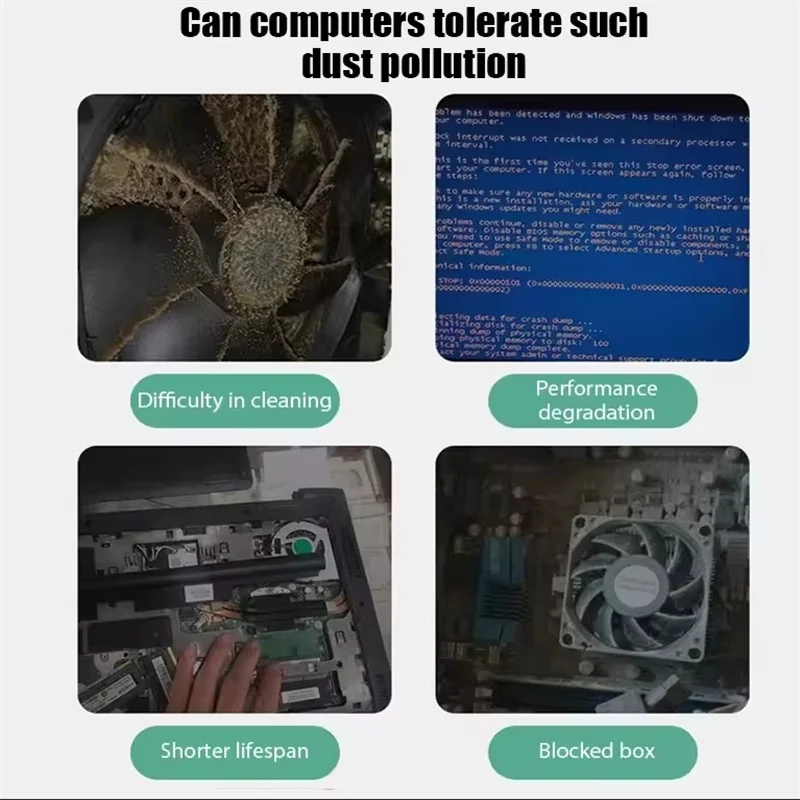 1M PC Chassis Cooling Dust Mesh PVC Net Guard Fan Cover Dust Filter Network Net Case Dustproof Net Cover for Computer