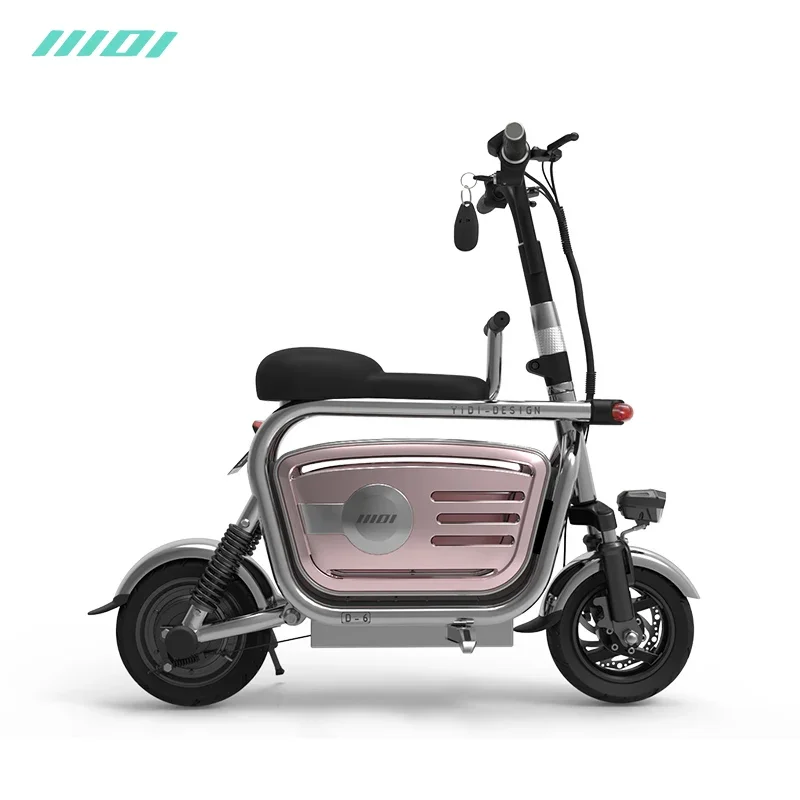 Pet walking dog parent-child electric women's mini lithium battery foldable Harley battery car