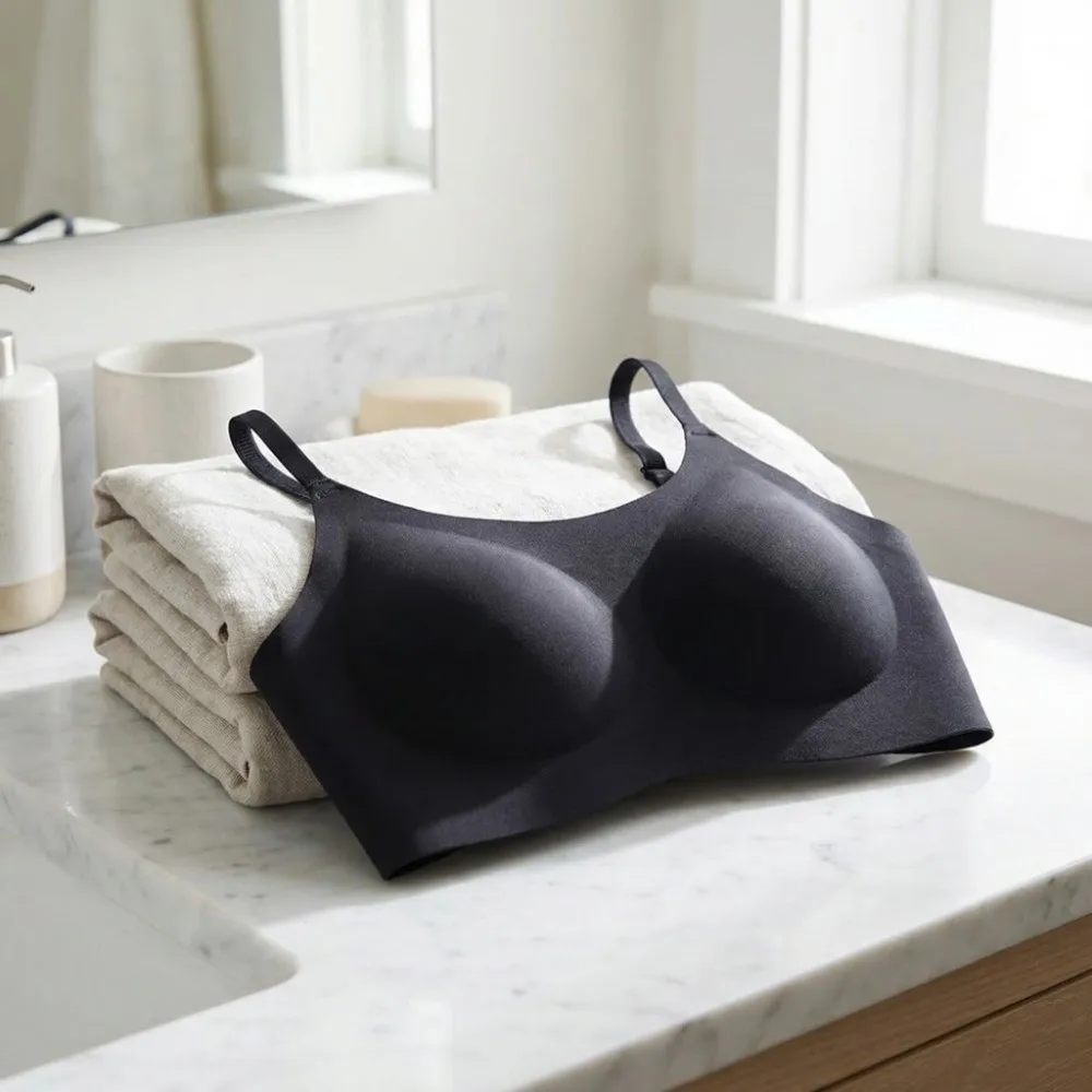

Traceless Wireless U Bra Gathered Breasts Anti-sagging Seamless Bras Comfortable Shockproof Brassiere for Women Girls Ladies