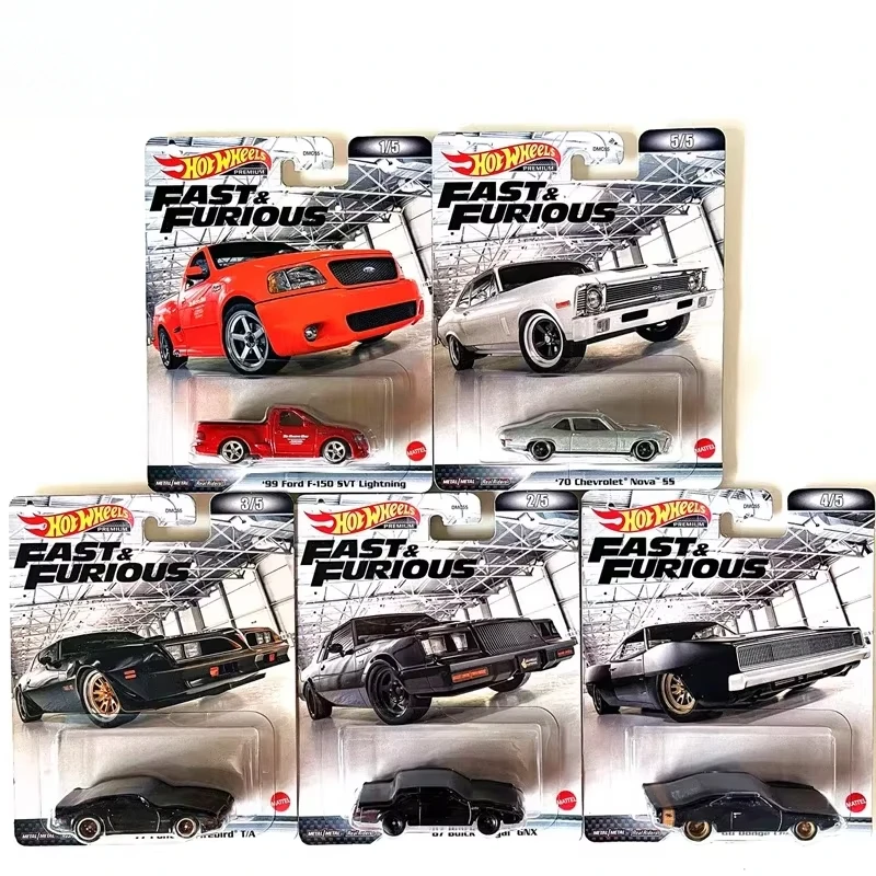 Hot Wheels Fast & Furious 1:64 Diecast Cars for Boys