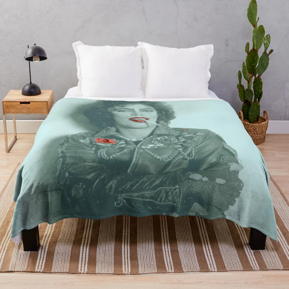 

Just a sweet Tim Curry Throw Blanket For Sofa Thin Moving Softest Blankets