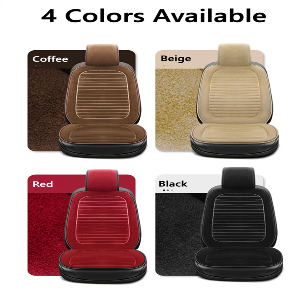 2pcs Universal Car Front Seat Covers Protector Cushion Mat Pad For Renault Kadjar Latitude Fluence Scenic Talisman Captur Koleos