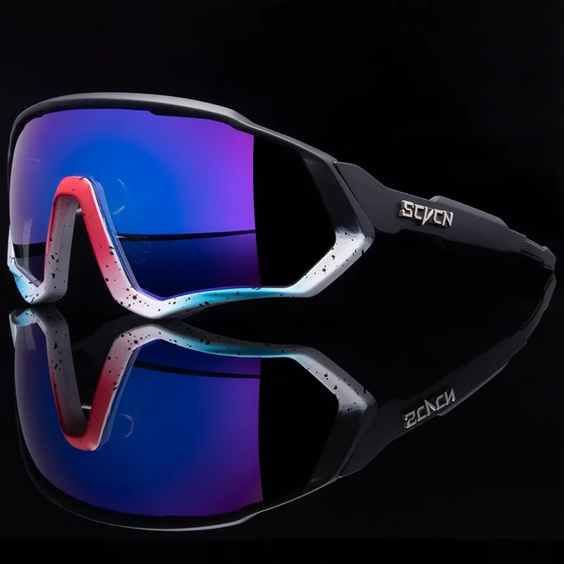 SCVCN  UV400 Sport Cycling Glasses Road Sunglasses Bicycle Eyewear Mountain Bike MTB Cycl Goggles running glasses