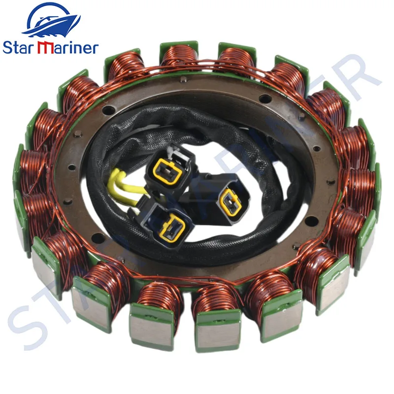 6P2-81410-00 Stator Base Magneto Assembly for Yamaha Outboard 200HP 225HP 250HP 2005-2019 6P2-81460 Boat Engine Accessories