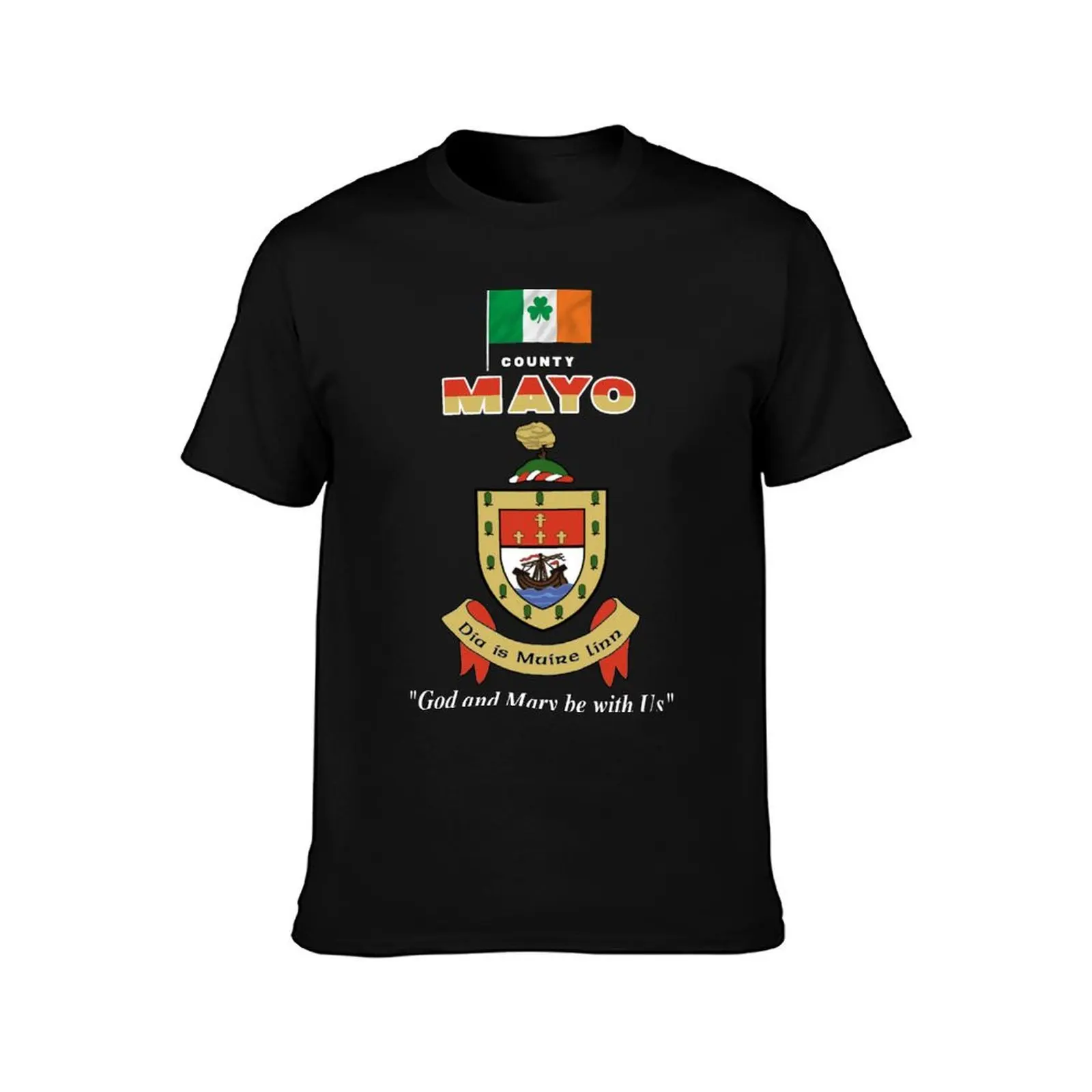 COUNTY MAYO IRELAND - OFFICIAL CREST T-Shirt Funny t-shirt man clothes Personalized t-shirt funny t shirts for men