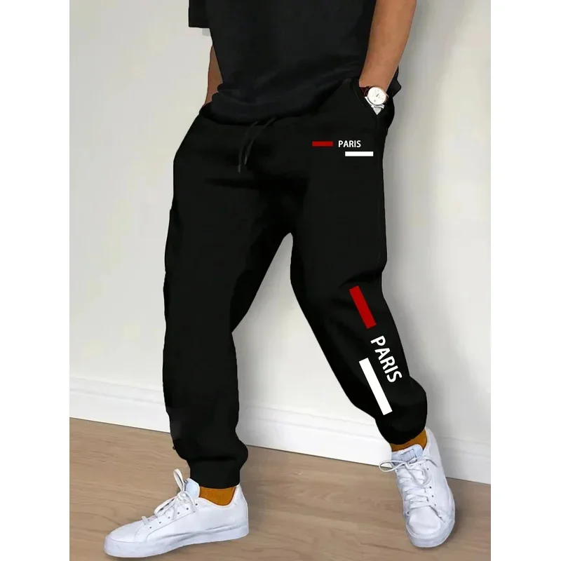 

New Fashion Mens Sweatpants Printing Casual Trousers Gym Fitness Sports Jogging Mens Pants Outdoors Hot Sales Running Streetwear