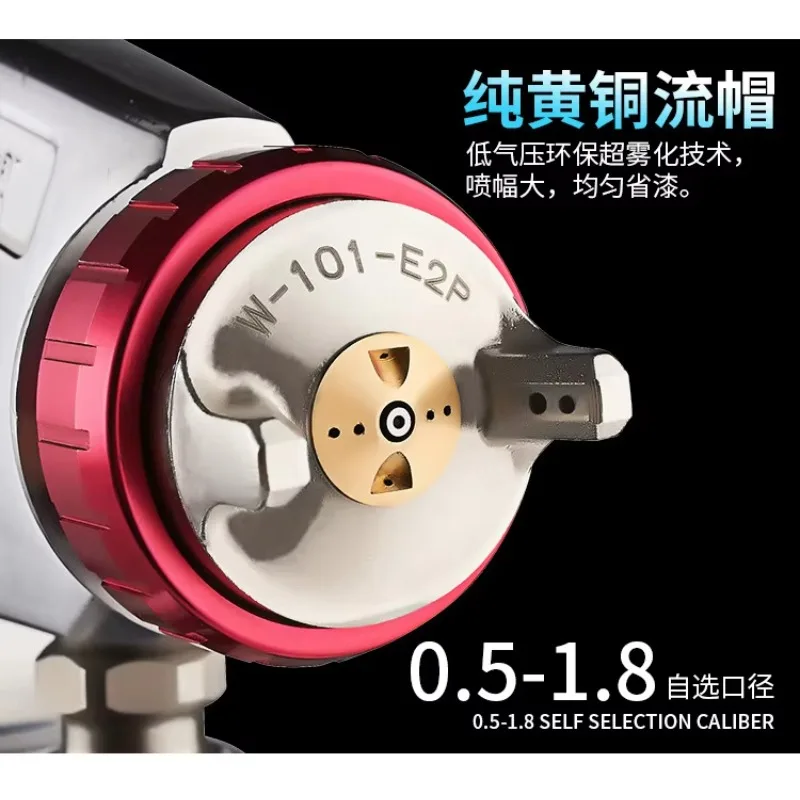 Linea di produzione automatica della pistola a spruzzo d'aria Spruzzatore alternativo per vernice a base d'acqua WA-101 Ugello di spruzzo pneumatico