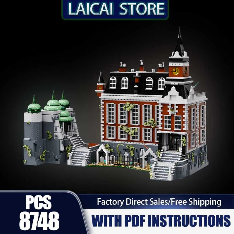 Beliebte Film Serie Moc Bausteine Geistige Krankheit Haus Set Modell Ziegel Stadt Street View DIY Montage Spielzeug Urlaub Geschenke