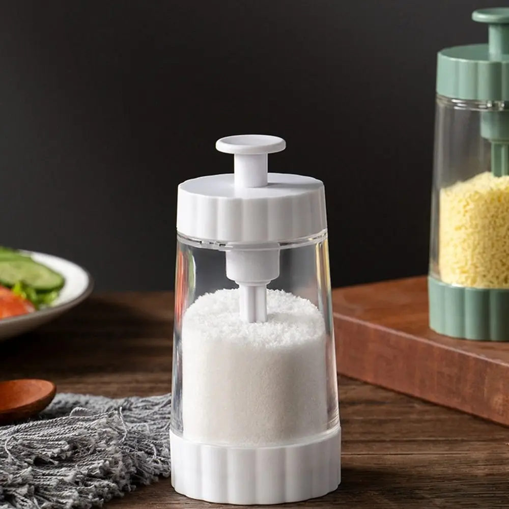 Push Type Push Type Seasoning Tank Plastic 0.5g Quantitative Quantitative Salt Dispenser Metering Spice Organizer Home