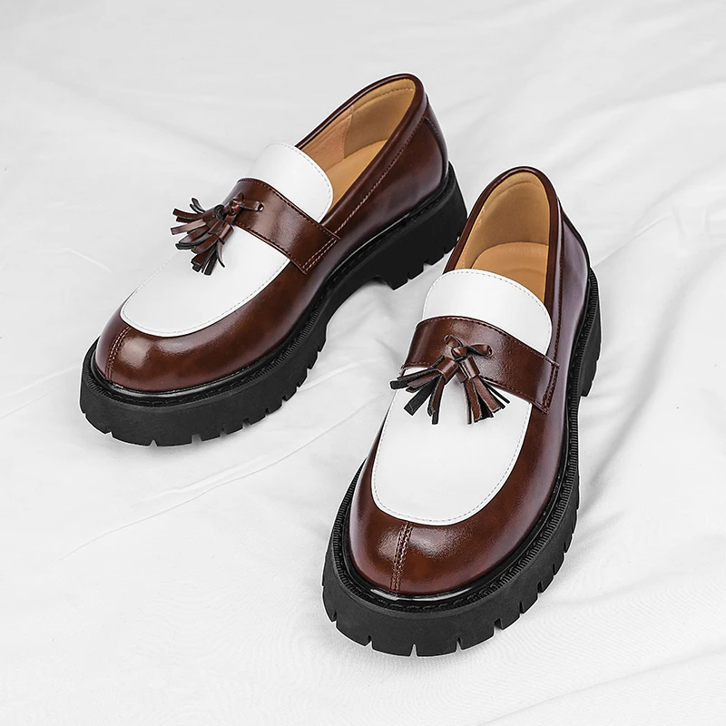 Brown White