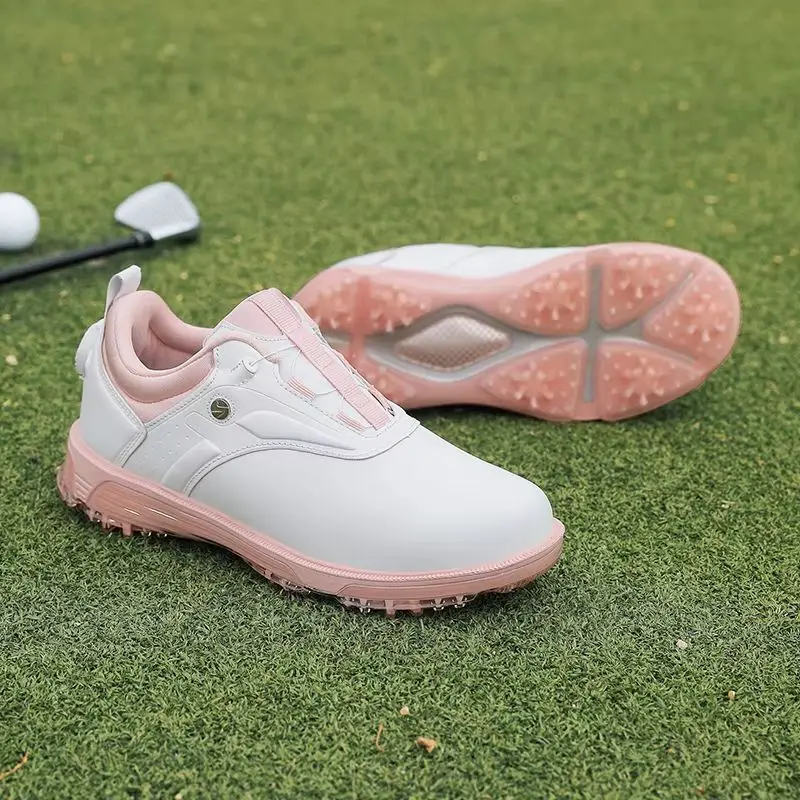 

Arrival Golf Shoes Youth Outdoor Lawn Athletic Unisex Shoes Professional Mens Golf Training Shoe Anti-Slip Men Walking Sho