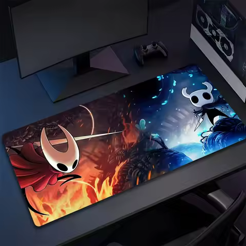 Hollow Knight Mouse Mat Game Rubber Keyboard Mousepad Large Gaming Mouse Pad Gamer Keyboard Mat Anime Non-Slip Carpet