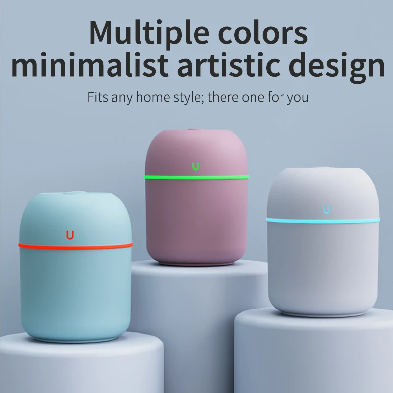 USB air humidifier Mini fog household small desktop humidifier Intelligent car aromatreatment machine image 6