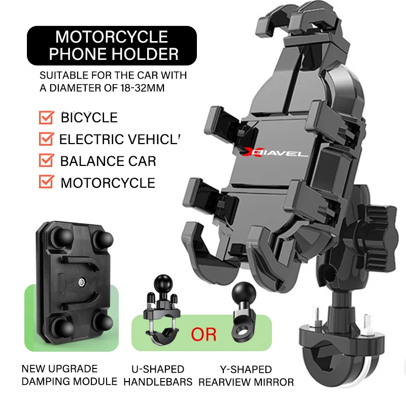 

For DUCATI DIAVEL Diavel AMG Carbon Strada XDIAVEL S 2024 2025 LOGO Mobile Phone Holder GPS Stand Bracket Motorcycle Accessories