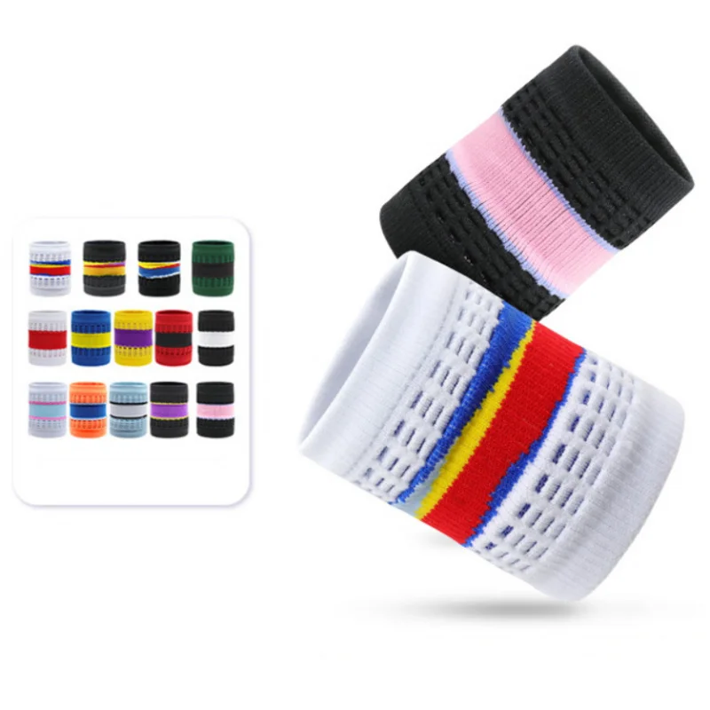 

Спортивные наручники, впитывающие пот, мужские и женские наручные щитки для бадминтона и тенниса, наручные запястья для бега, фитнеса, баскетбола