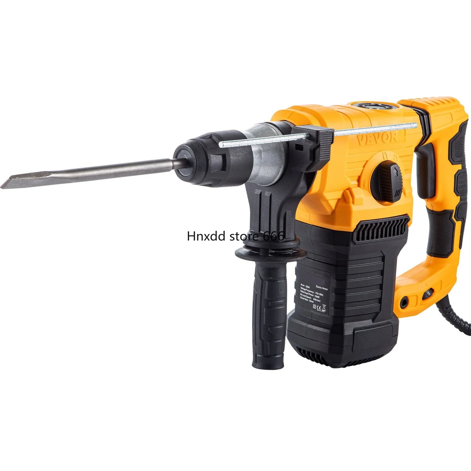 Rotary Hammer 9.5A 1050W Variable Speed 0-850RPM Corded Hammering Machine 1\