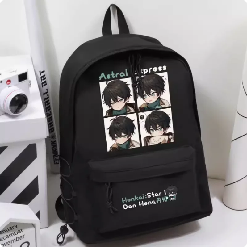 Bolso de dibujos animados de Anime Honkai: Star Rail Dan Heng, mochila de ocio para adolescentes, bolso de mano para estudiantes, moda para hombres y mujeres, B037