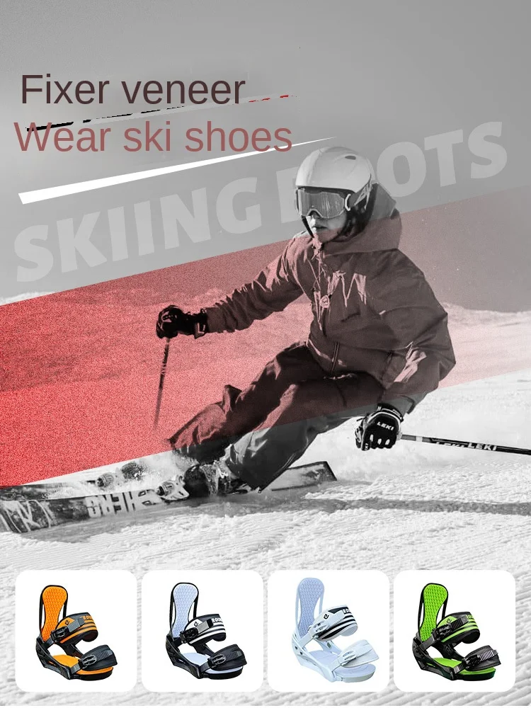 

Крепления для сноуборда, быстросъемные, для одной доски, быстросъемные крепления, лыжные ботинки, зимнее снаряжение для лыж, для взрослых, мужчин и женщин