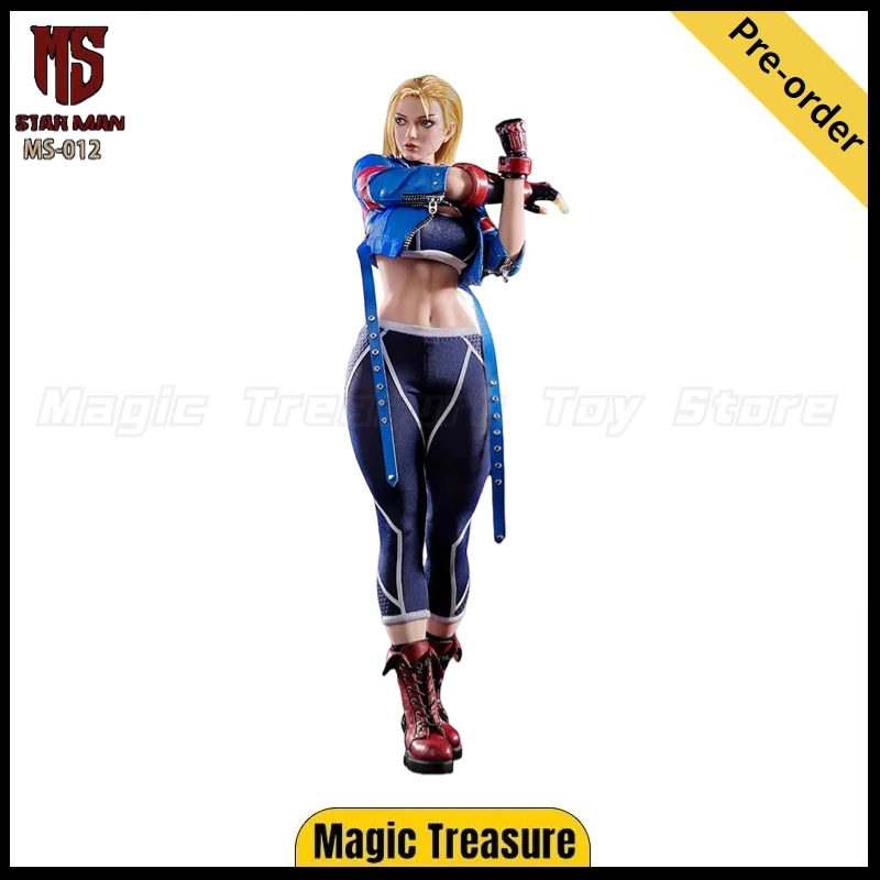 

【In stock】 STAR MAN MS-012 Street Fighter Cammy White Female Agent-Blue Bee 1/6 Action Figure Model Toy