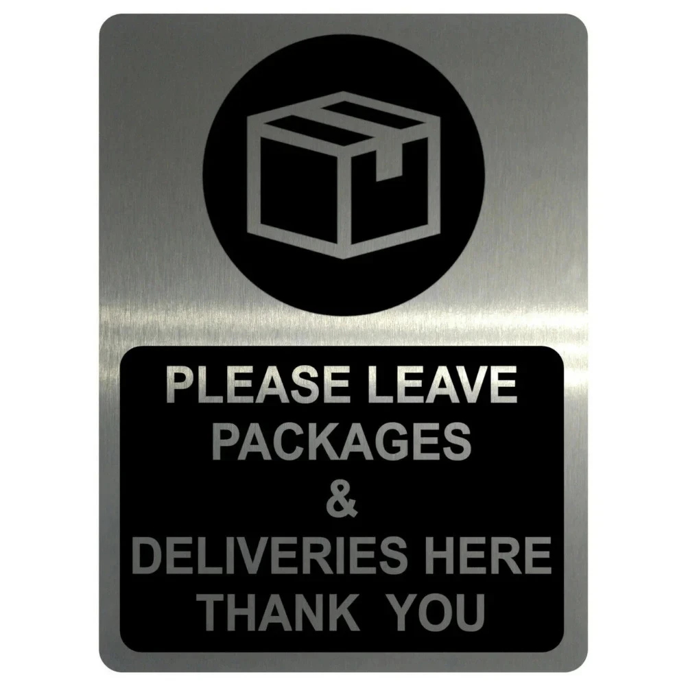 

Индивидуальные УПАКОВКИ и ДОСТАВКА: Композитная алюминиевая табличка на дверь, буквы для двери, адресная табличка для посылок и дома